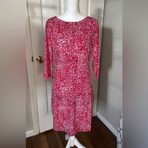 Simply Styled Red Print Dress